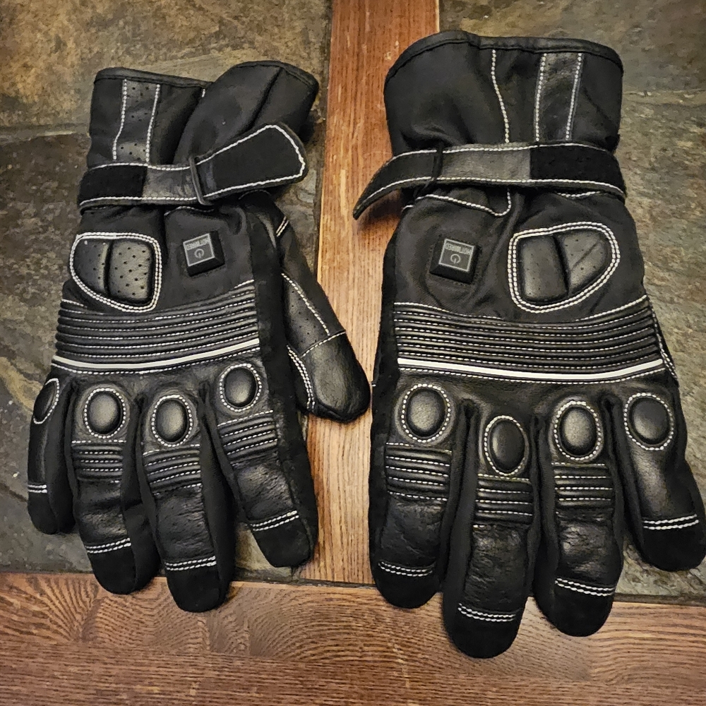 Hotwired 12V Heated Leather Gloves XXL